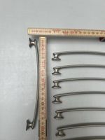 Griffleiste Metall, 9 Stück, Neuwertig, Edelstahloptik