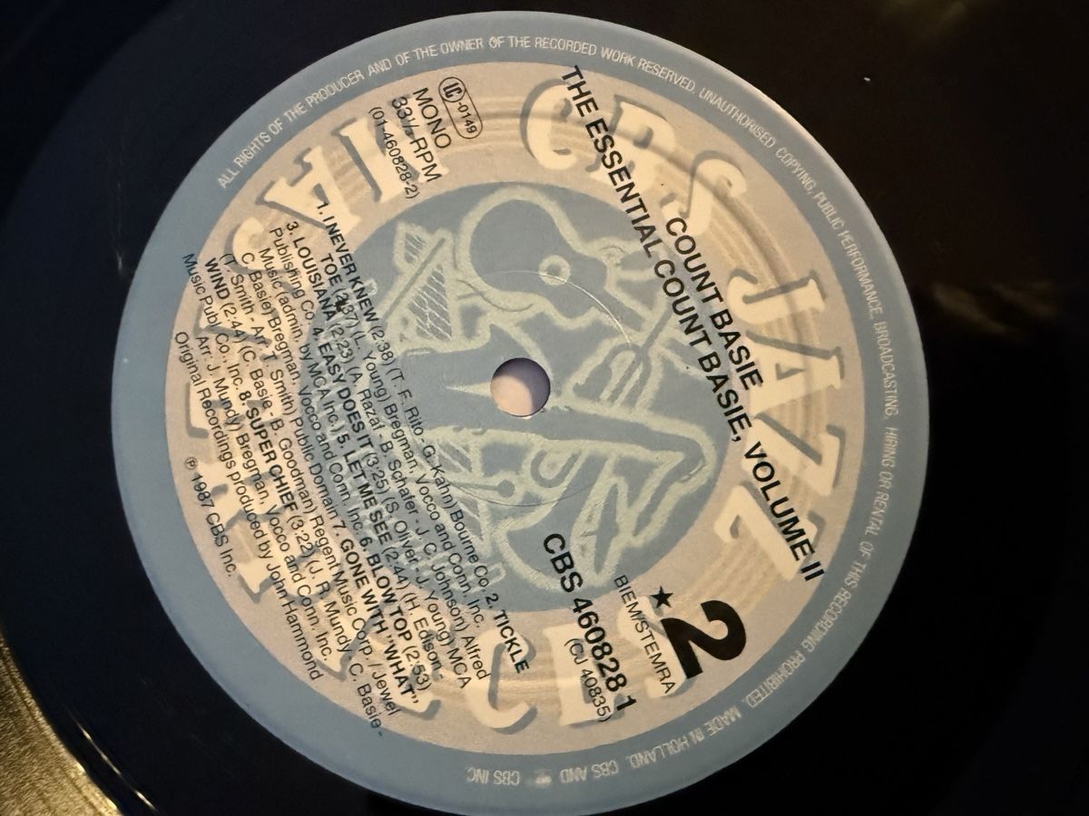 Schallplatten: Count Basie - The Essential Vol. 2 - CBS Schallplatte – Gebraucht aus Goldach von Messerguru 5