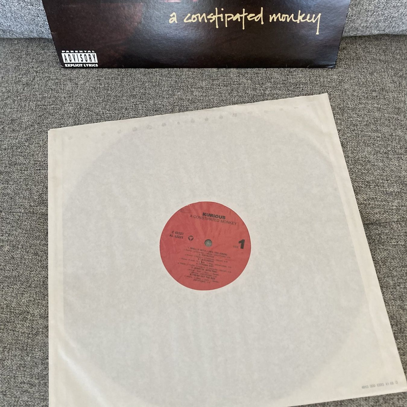 Dischi in vinile: Kurious – A Constipated Monkey – Usato da Uznach venduto da sveezy 2