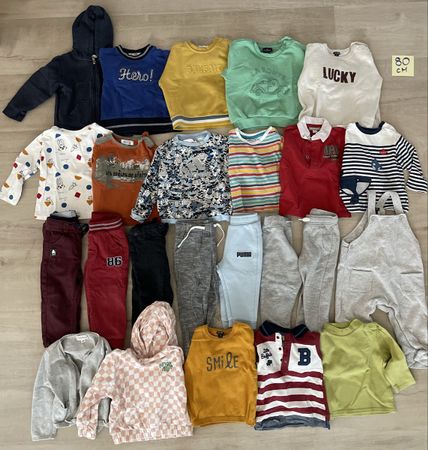 Grosses Jungen Herbstpaket Gr. 80 – 24 Teile 