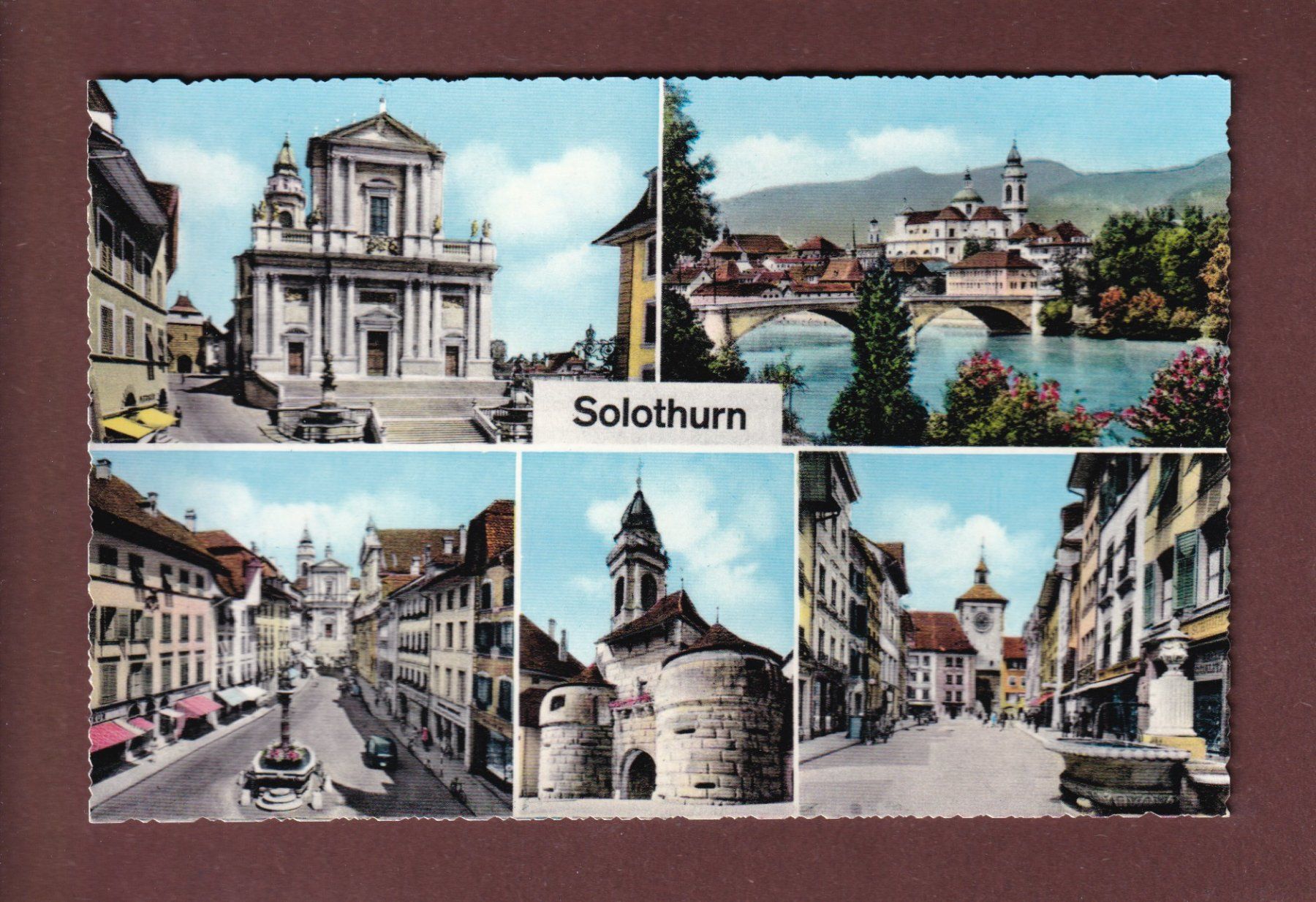 Cartes postales: SOLOTHURN - 5 Bilder – D'occasion à Pully par nicecards-shop