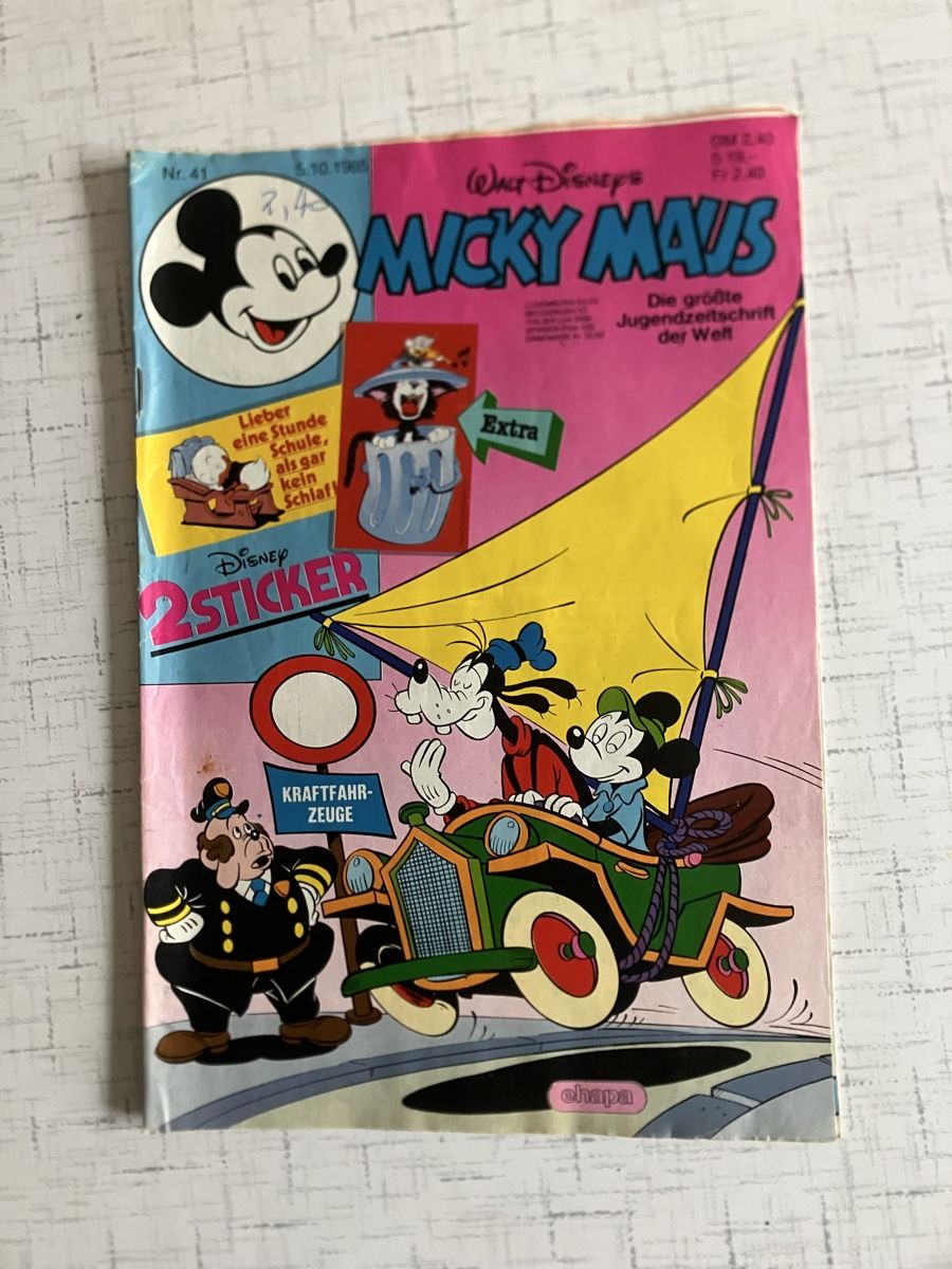 Fumetti: 4 Micky Maus Hefte – Usato da Lyss venduto da Punktum01 1