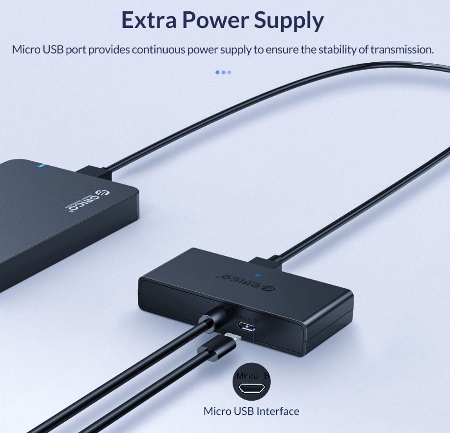 Hub & Switch: USB-3.0 / 4 Port Hub mit 1.5m Kabel – Nuovo (secondo la descrizione) da Niederglatt ZH venduto da K1r7 3