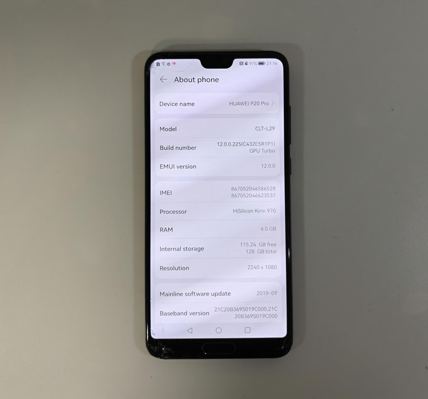Huawei Telefoni cellulari / Smartphones: Huawei P20 Pro 128GB – Usato da Ehrendingen venduto da Rocky985 1