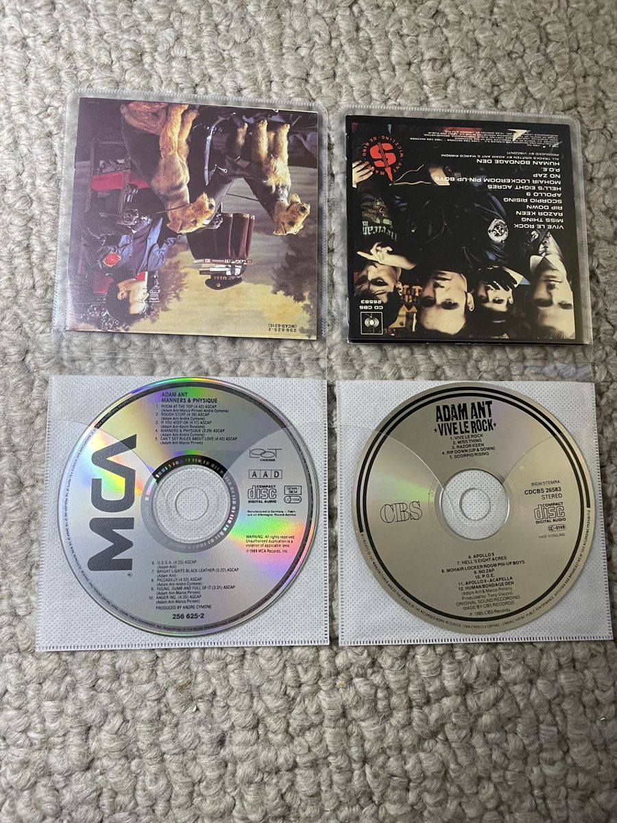 CDs: 2x Adam Ant – D'occasion à Reinach AG par trigger7811 1