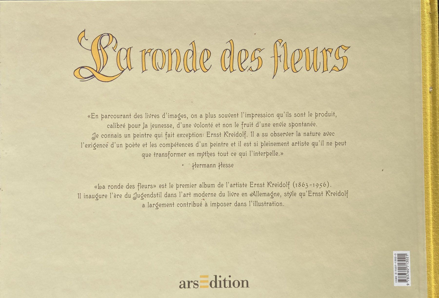Libri: Kreidolf Ernst. La Ronde des Fleurs – Nuovo (secondo la descrizione) da Frauenfeld venduto da picowalo 1