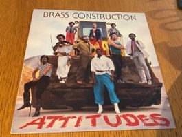 Brass Construction - Attitudes LP - Original Pressung!1982