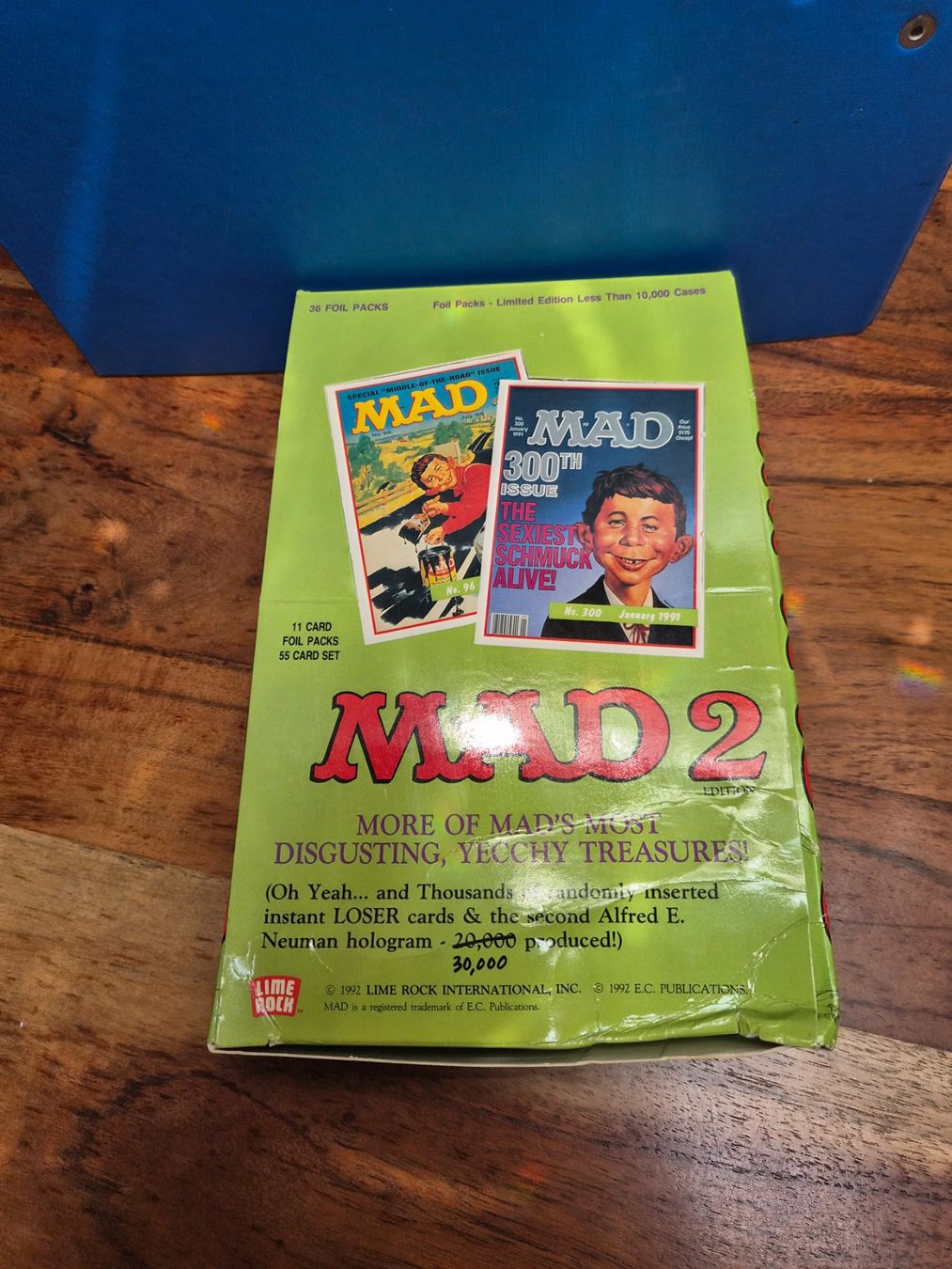 Sammelbilder & Trading cards: TRADING CARDS MAD 2 1992 – Neu und originalverpackt aus Schönenberg ZH von heaangst