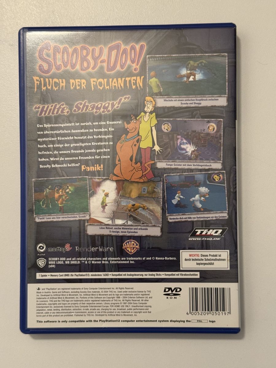 Sony Giochi: Scooby-Doo Fluch der Folianten PlayStation 2 – Usato da Adliswil venduto da B_Kreb 1