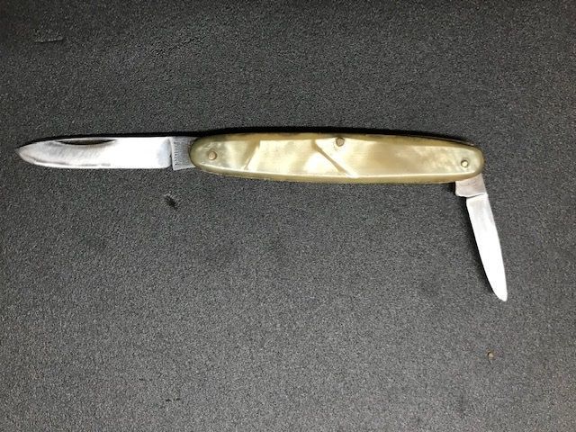 Coltelli tascabile: Sackmesser mit zwei Klingen, Solingen – Usato da Basel venduto da romaz61