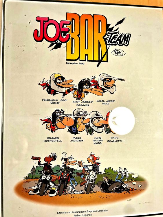 Plaque Murale Métal JOE BAR TEAM 7 - Style Art Déco Vintage, Déco Rétro