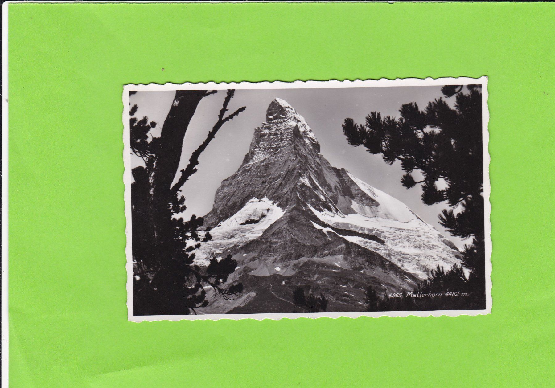 Cartoline postali: Matterhorn – Usato da St. Peterzell venduto da neckertal