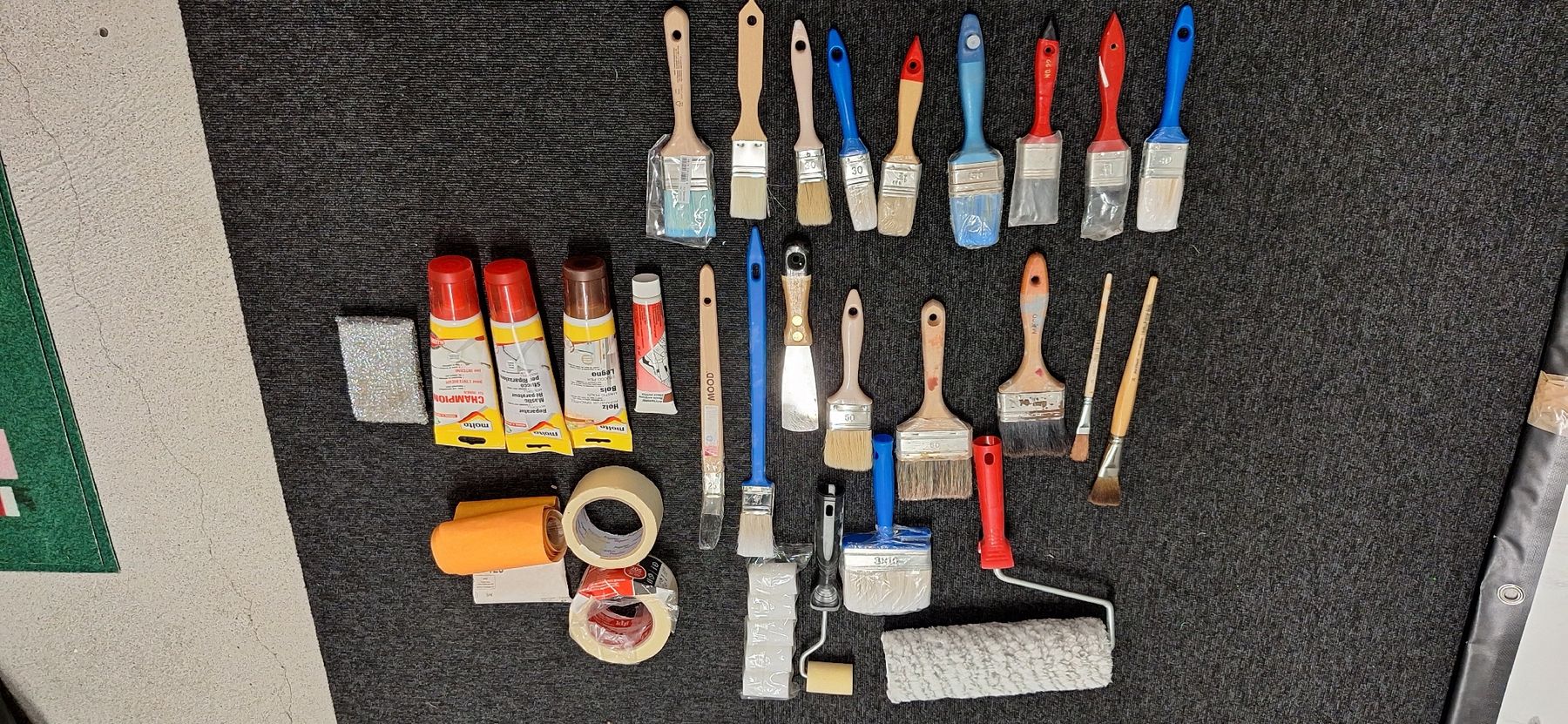 Pennelli: Maler- Pinsel Set – Nuovo (secondo la descrizione) da Brugg AG venduto da bacbac5757 5