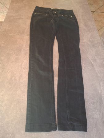 Pantalon jeans noir taille 26 - S 99% coton marque Blue Rags