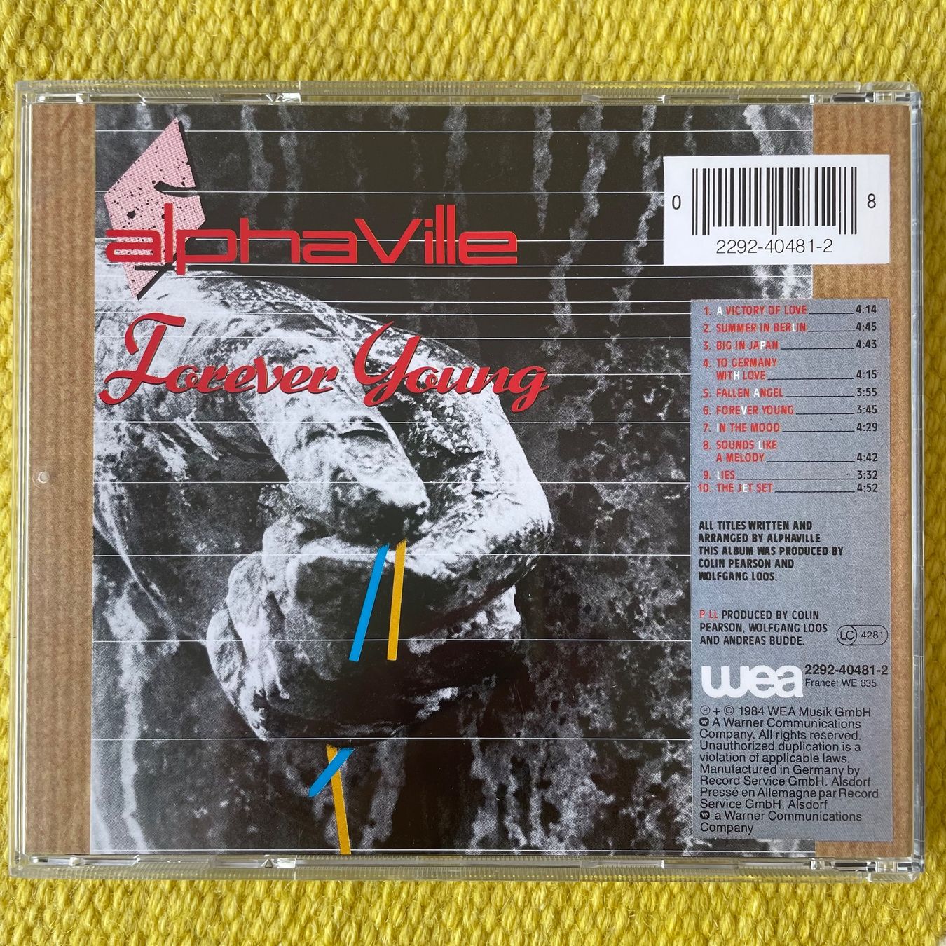 CD: ALPHAVILLE-FOREVER YOUNG – Usato da Rorschacherberg venduto da CD-Roli 1