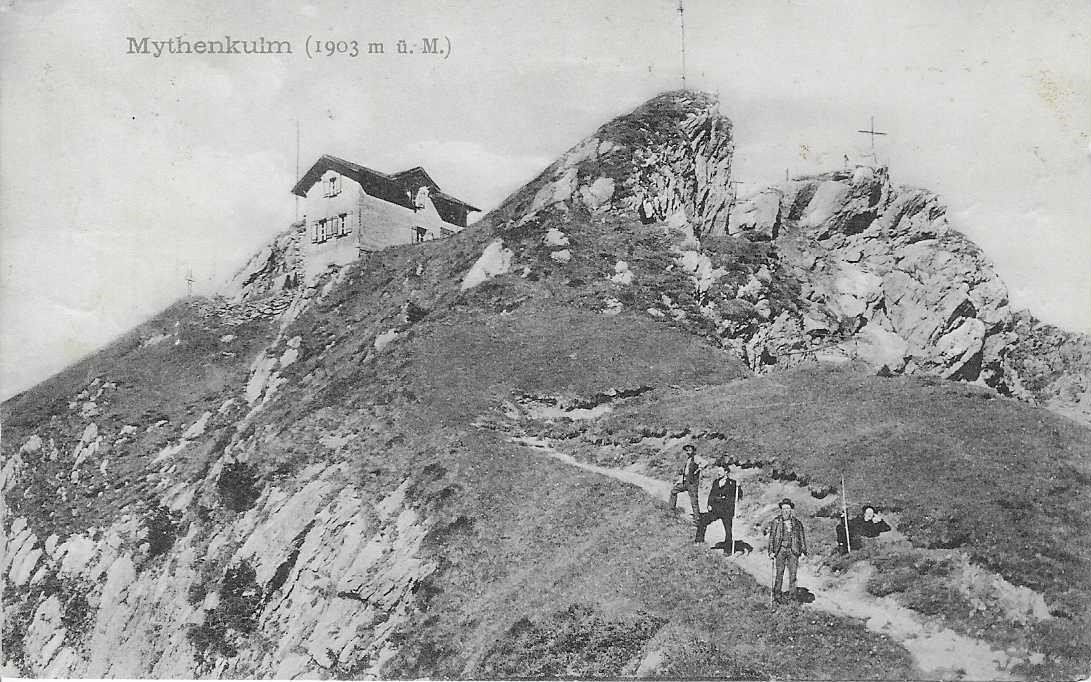 Cartes postales: Mythenkulm 1911 – D'occasion à Flims - Dorf par Stagediver