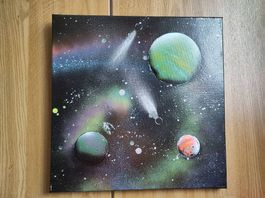 Bild Universum auf Leinwand