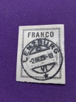 Francomarke Vollstempel LENZBURG 02.III.25