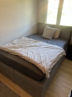 Boxspringbett BORA Grau