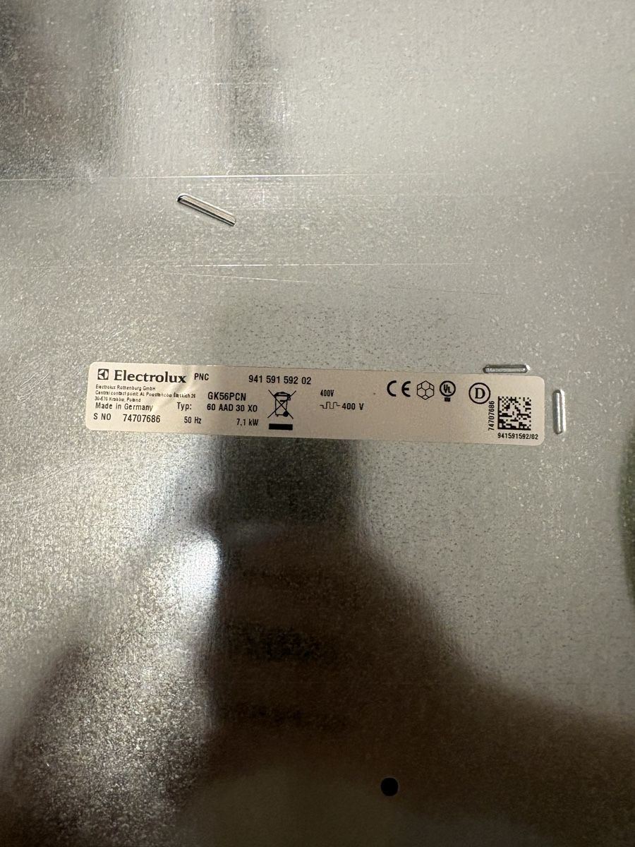 Electrolux Elettrodomestici da cucina: Electrolux GK56PCN Kochfeld – Nuovo (secondo la descrizione) da Thun venduto da ArdBu 2