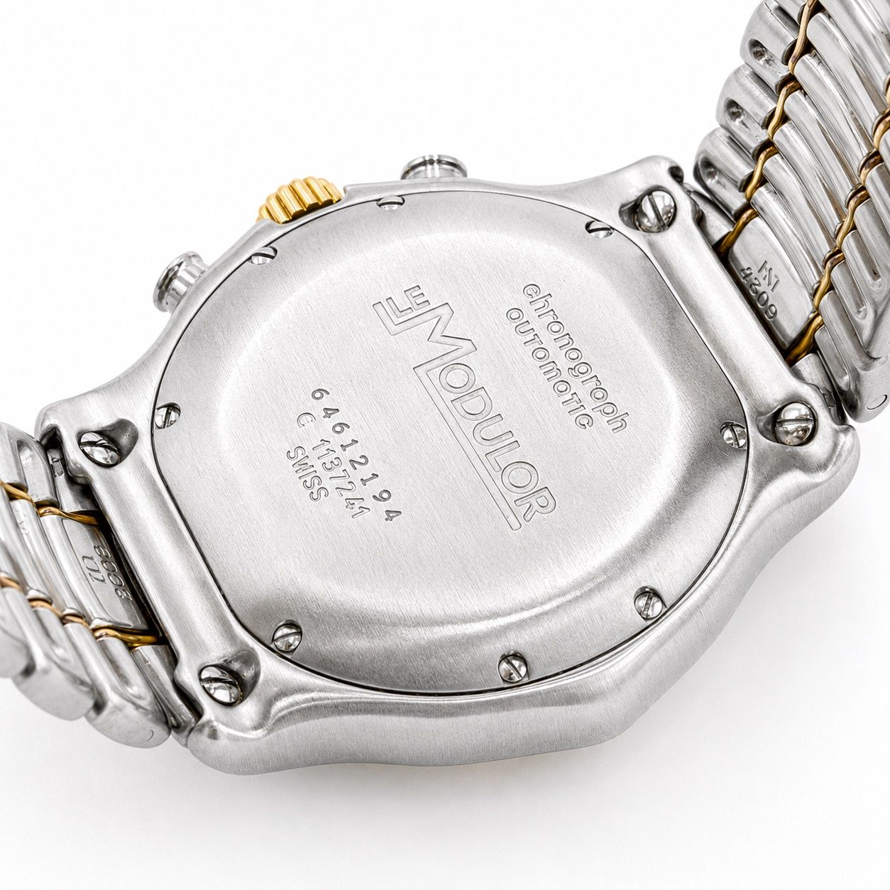 Ebel Orologi: Ebel Le Modulor Chronograph Full Set 1995, mit Historie – Usato da Wil SG venduto da rappwatches 5