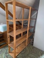Ikea Offenes Holzregal mit fünf Ablagen