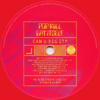 Vinyles: Pop Will Eat Itself: Can U Dig It? 7" – D'occasion à Steinhausen par Vilivinili 1