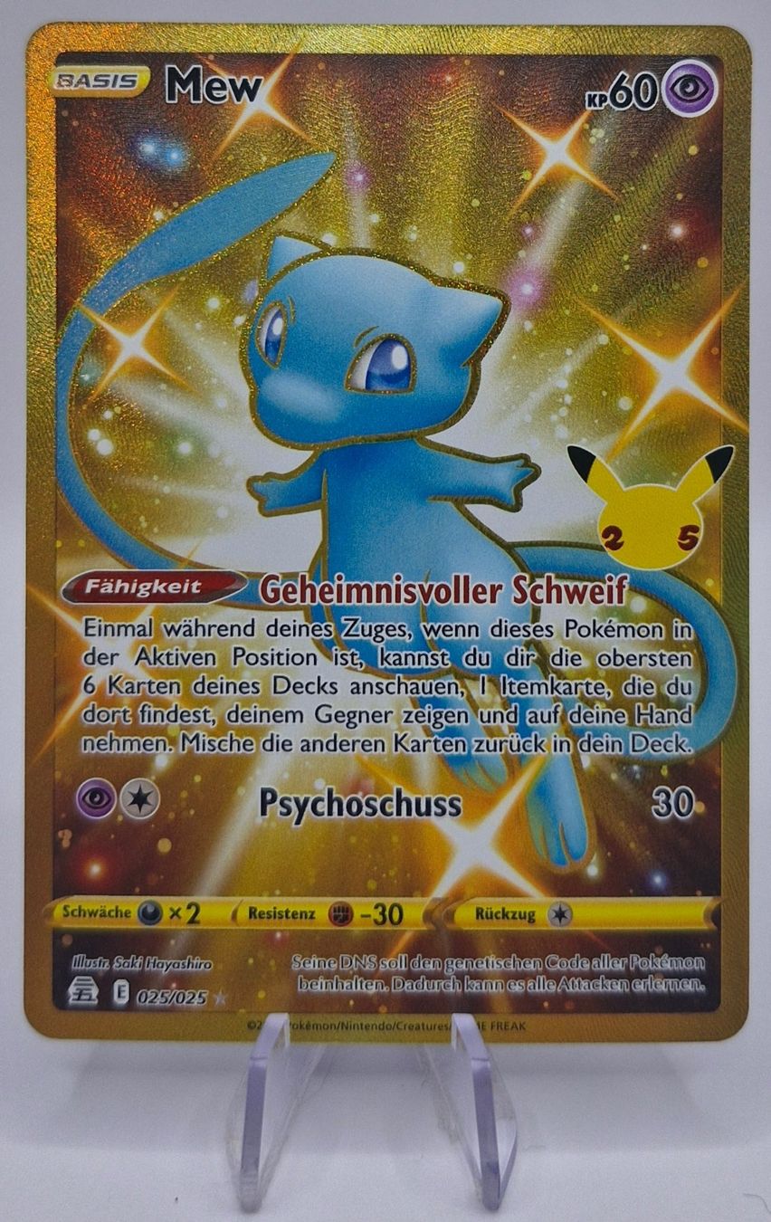 Pokémon Carte collezionabili: Mew / Celebrations / CEL 025 – Nuovo (secondo la descrizione) da Arni AG venduto da PokemonCardsStore