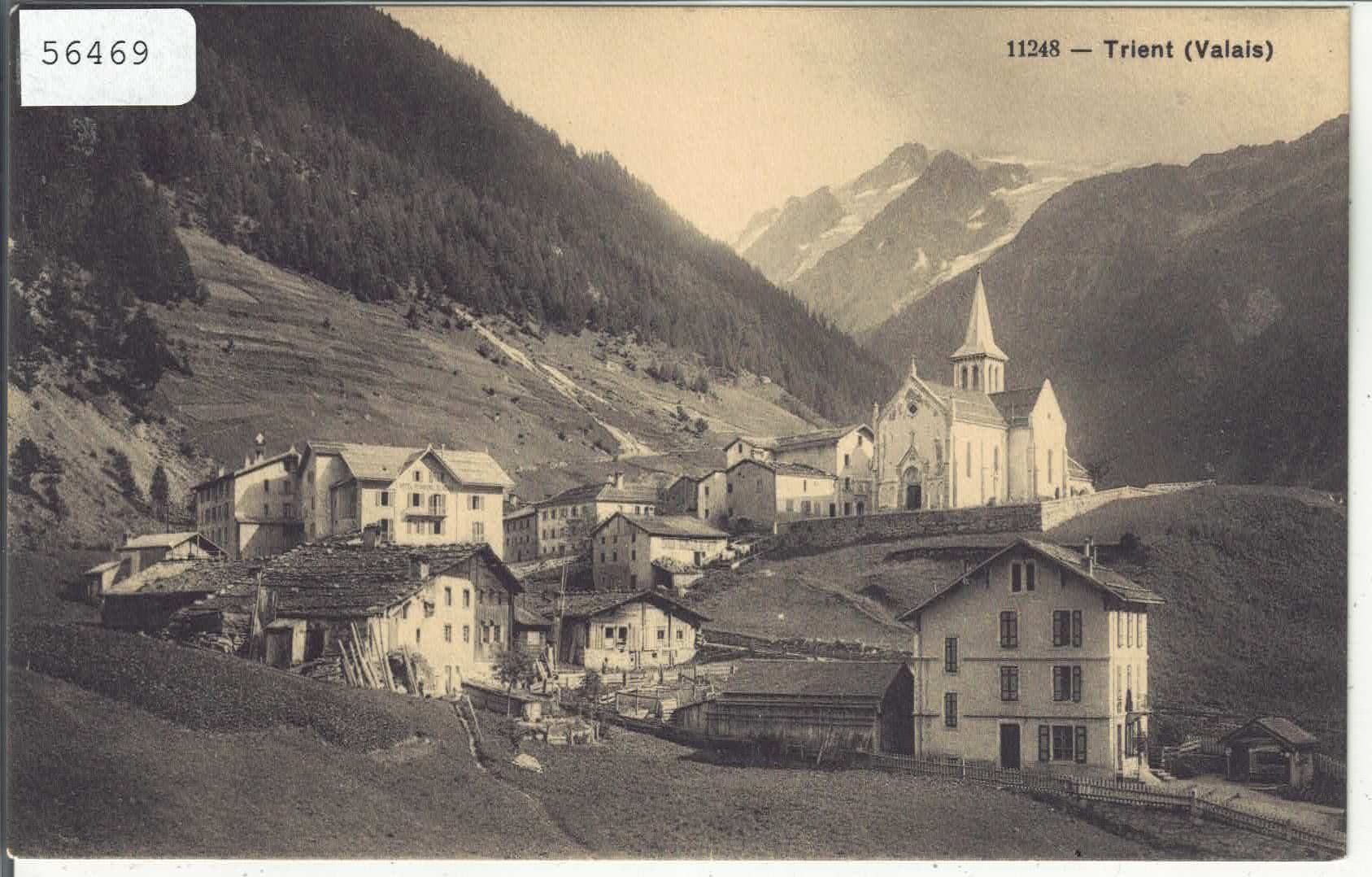 Cartes postales: Trient - Vue generale – D'occasion à Ettingen par Kartenplanet