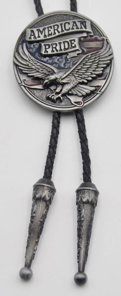 Cravatte: Bolo tie Cowboy Krawatte AMERICAN PRIDE – Nuovo e nell'imballaggio originale da Münchwilen TG venduto da ecudos10