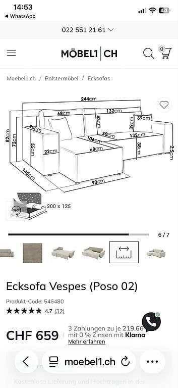 Sofas: Sofa mit Schlaffunktion – Gebraucht aus  von  4