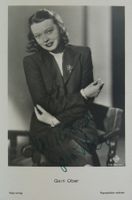 Gerti Ober (1907-1987) Schauspielerin - Autogramm