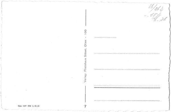 Cartoline postali: Olten Stadtkirche mit Eisenhof – Usato da Olten venduto da clotaldi 1