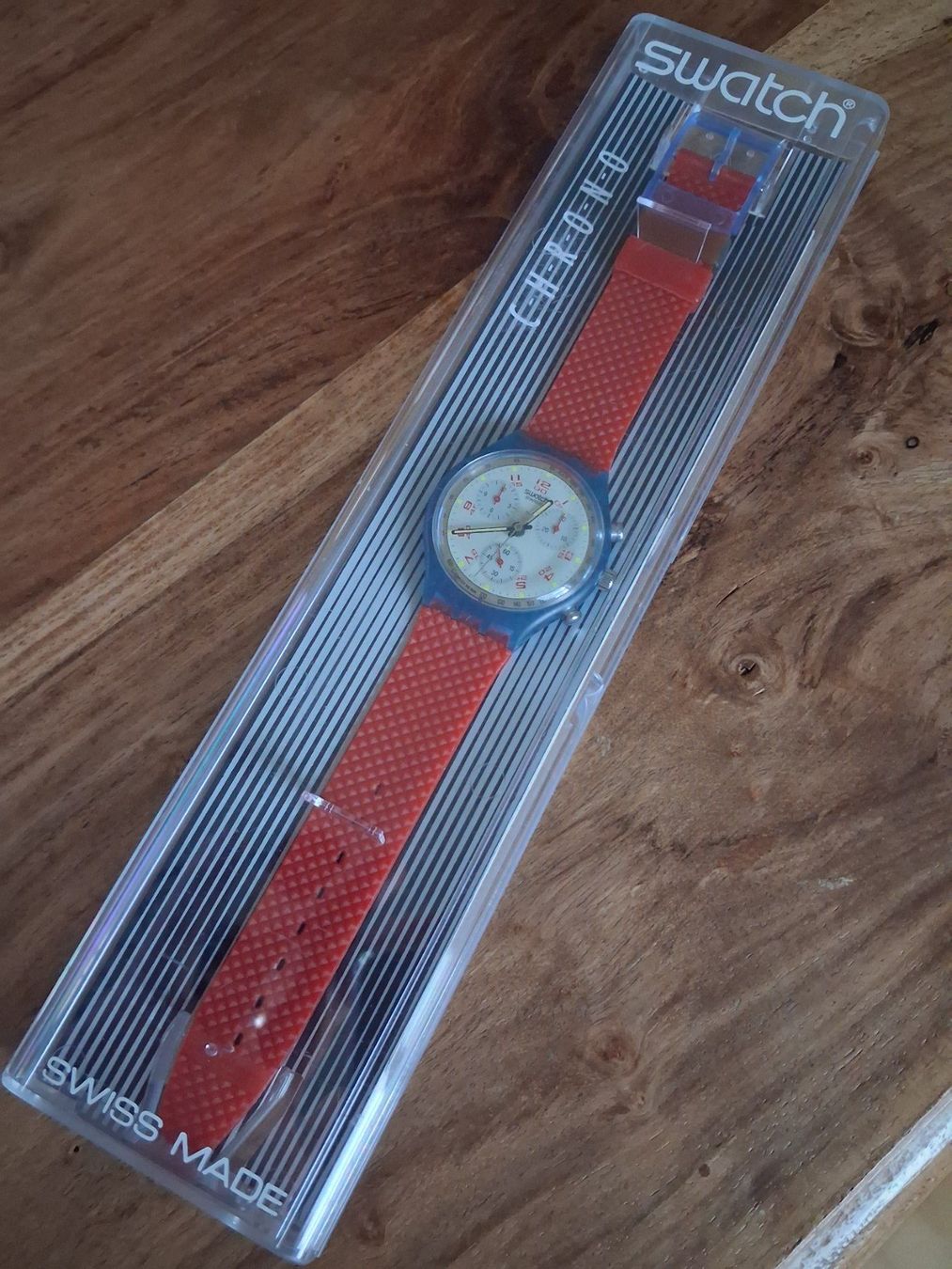 Swatch Orologi: Swatch Chrono JFK Neu Originalverpackt – Nuovo e nell'imballaggio originale da Wilchingen venduto da Juwel_Zanzibar 1
