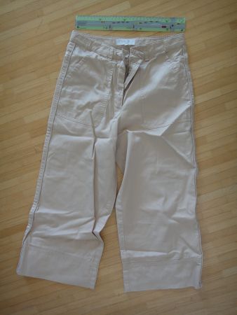 Coole Sommer Culottes Hose, beige, Gr. 12 Jahre