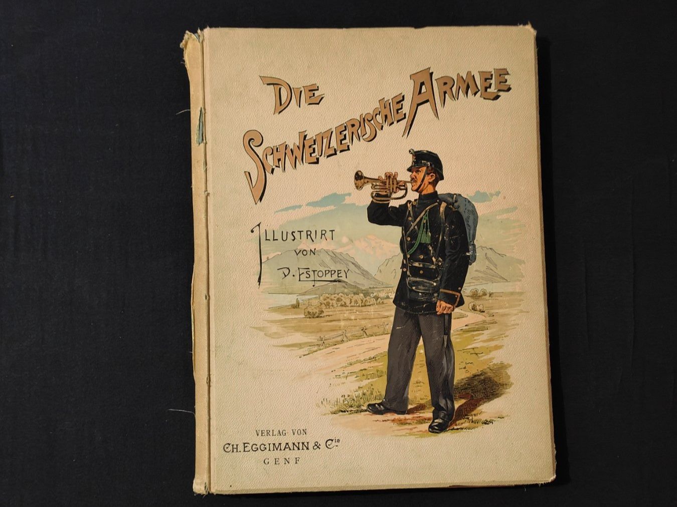 Libri: Die Schweizerische Armee (1894) | D. Estoppey | – Usato da Rothrist venduto da SiddharthaMoon 1