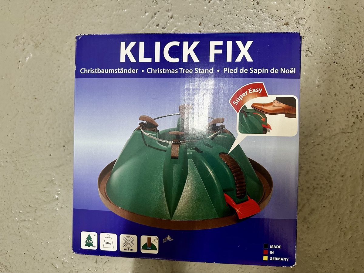 Basi per albero di Natale: Klick Fix Baumständer – Usato da Thalwil venduto da Thommy_nau