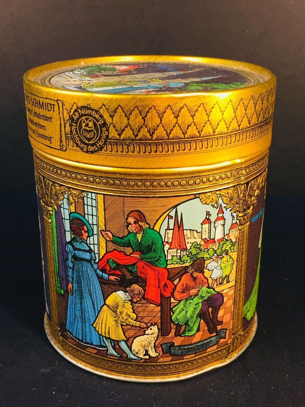 Barattoli: Vintage Blechdose – Usato da Schaffhausen venduto da vintageville 1