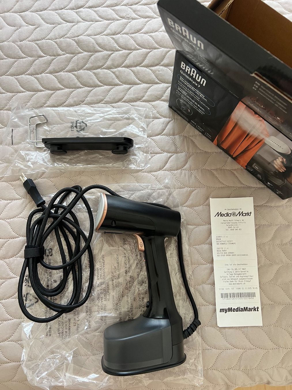 Braun Ferri da stiro: Dampfglätter Braun QuickStyle 7 – Nuovo e nell'imballaggio originale da Regensdorf venduto da vio_5btx 2
