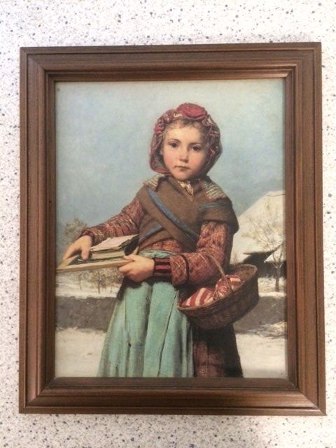 Dipinti: Reproductions de tableaux & peintures d' Albert Anker – Usato da Biel/Bienne venduto da tictac2002 3