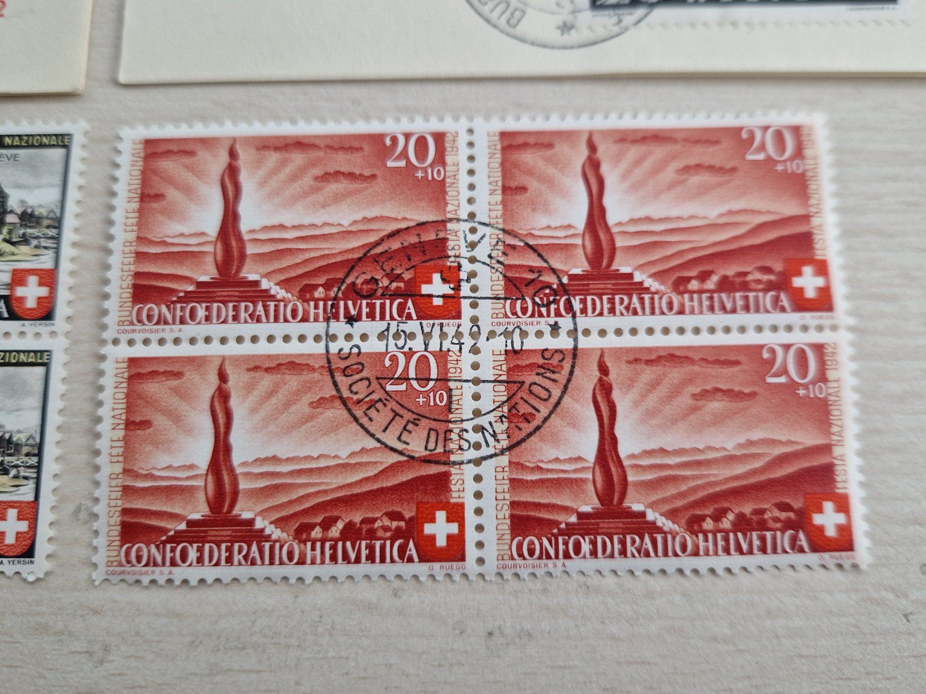Tutti i francobolli: PP 15.6.42, ET – Usato da Burgdorf venduto da Glossy01 6