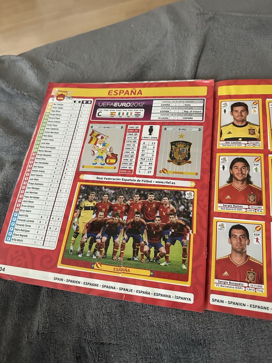 Panini Album: Euro 2012 Panini Album – Usato da Thun venduto da diddle76 3