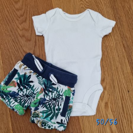 Body and Shorts Set Grösse 50/56 markenkleidung