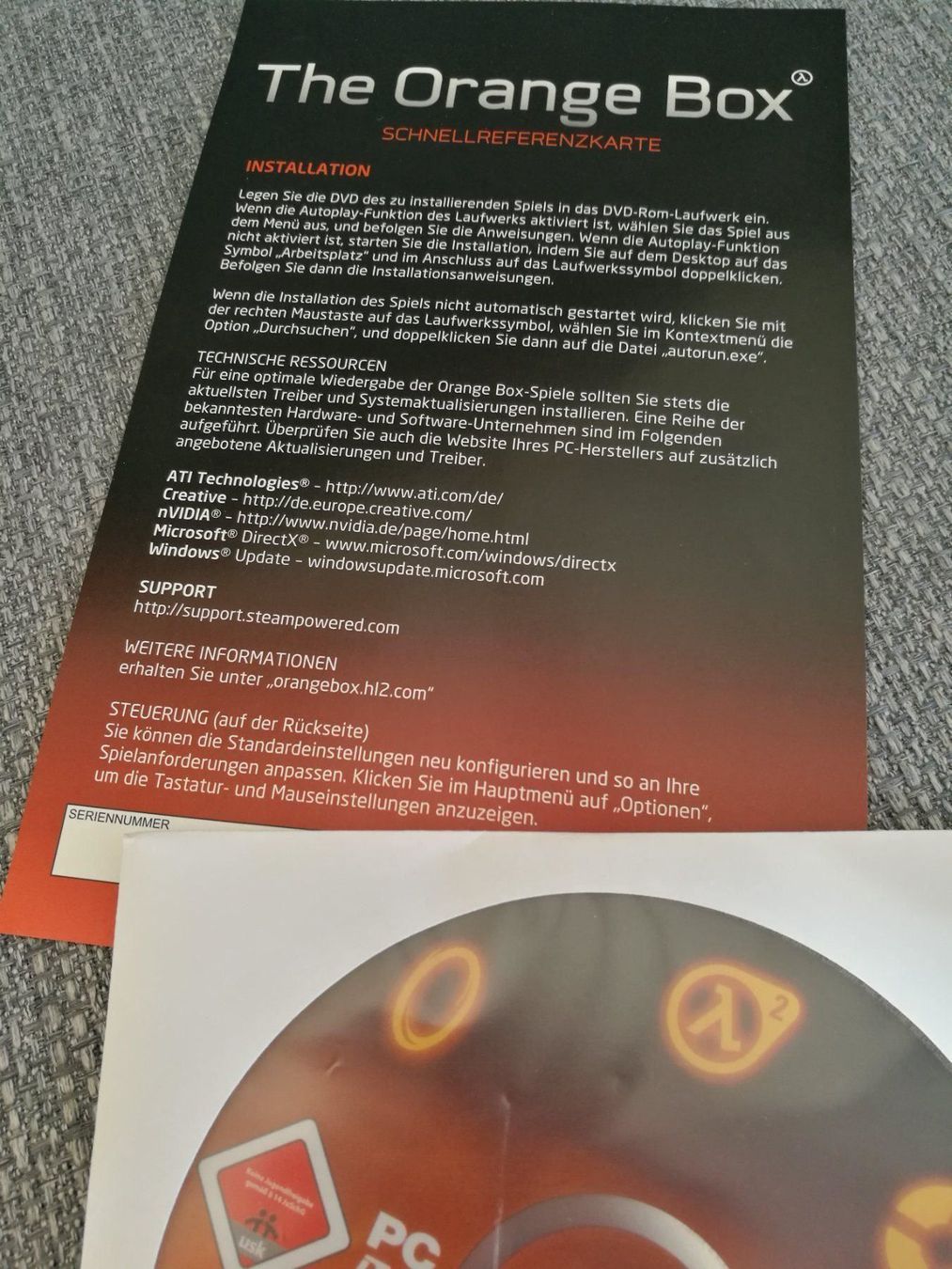 Giochi: The Orange Box, PC – Usato da Wil SG venduto da Donaldus 5