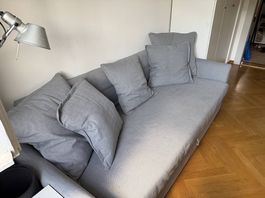 IKEA HOLMSUND 3er-Bettsofa grau  top Zustand