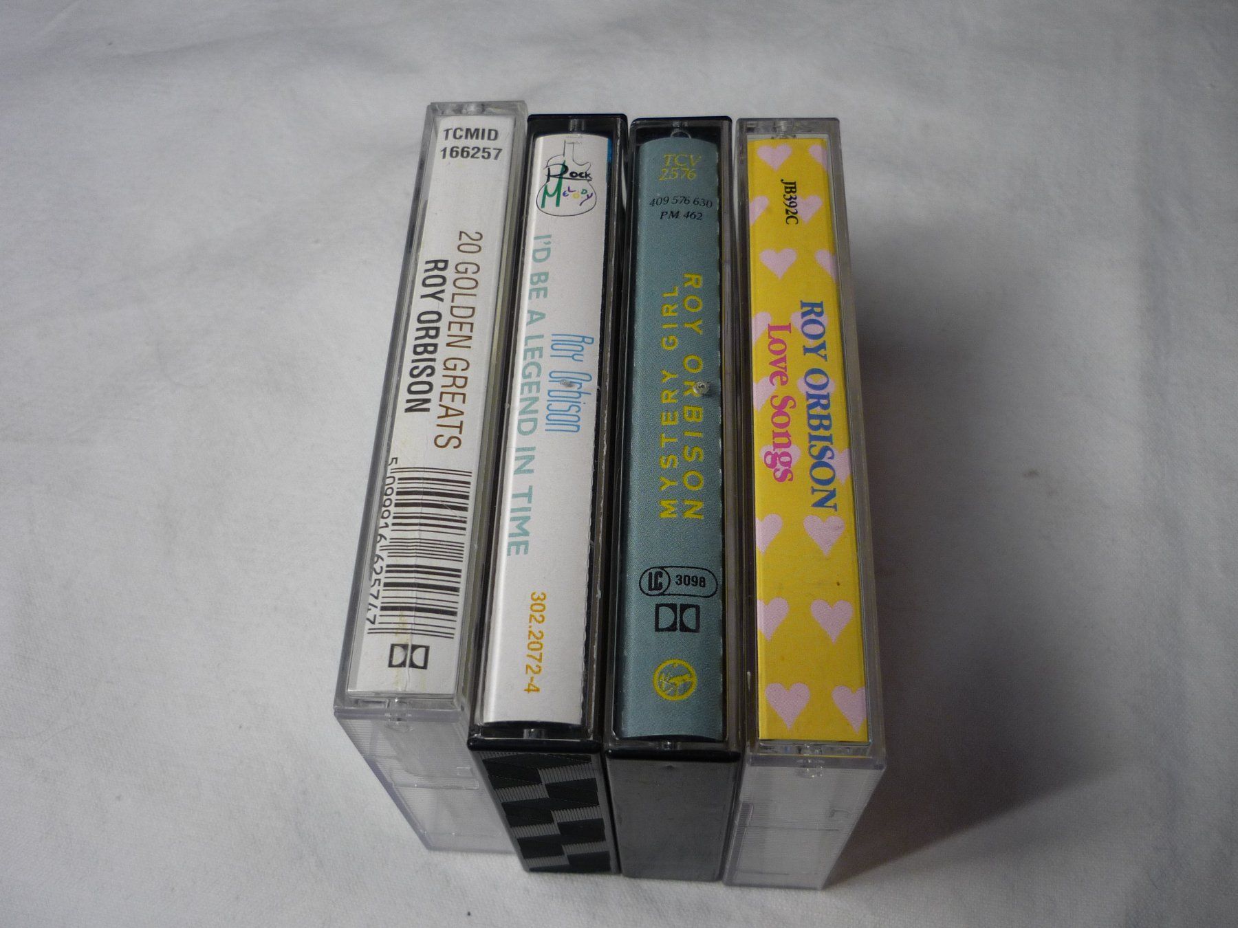 Kompaktkassetten: 4x Musikkassette - Roy Orbison - 80er Pop Rock – Gebraucht aus Beringen von Flatretriever