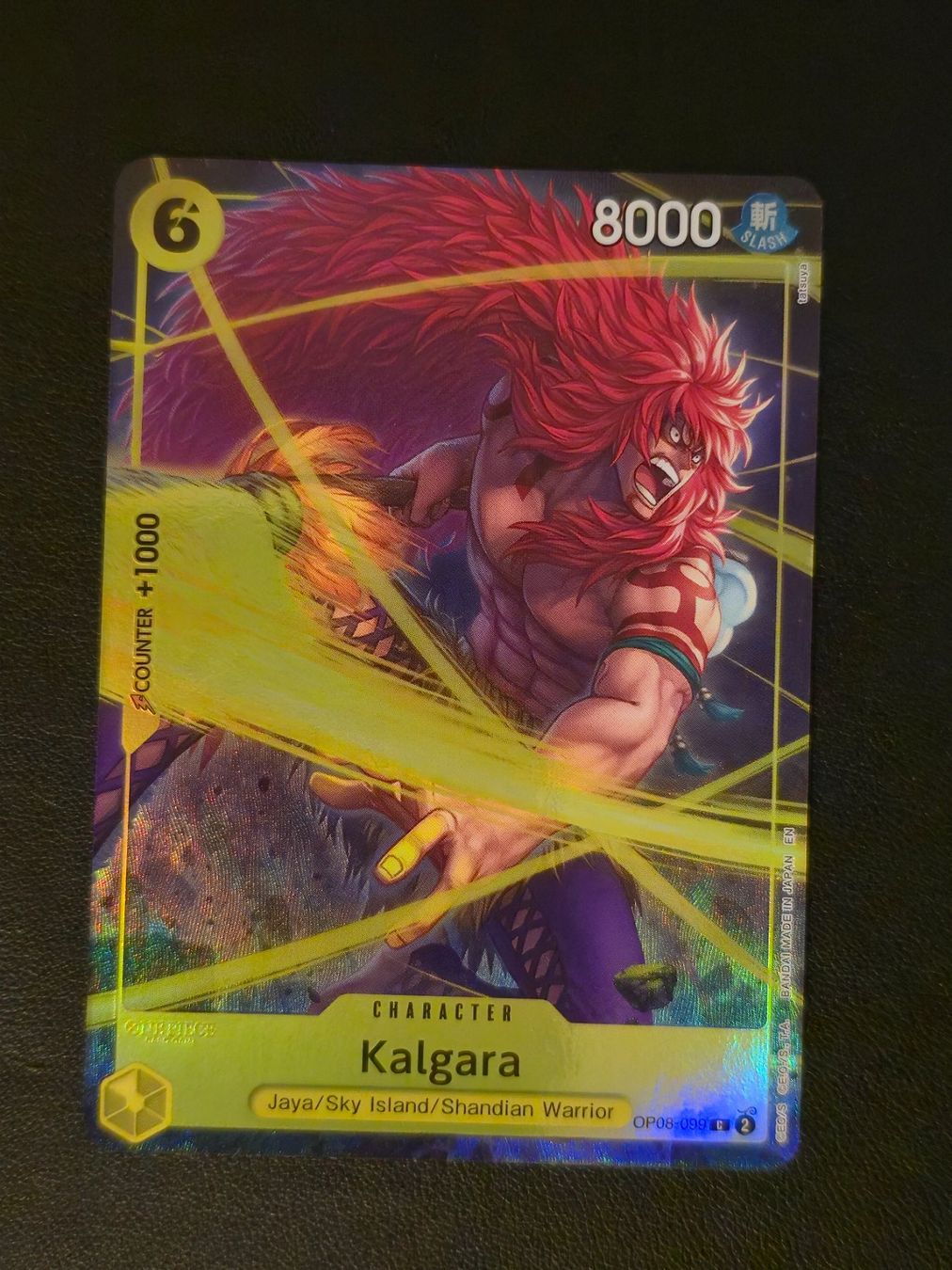 Bandai Sammelbilder & Trading cards: Kalgara — OP08-099 – Neu (gemäss Beschreibung) aus Cointrin von NexaTCG
