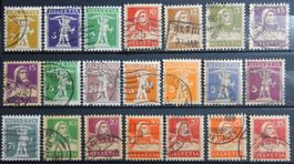 Schweiz Lot mit alten Werten IV