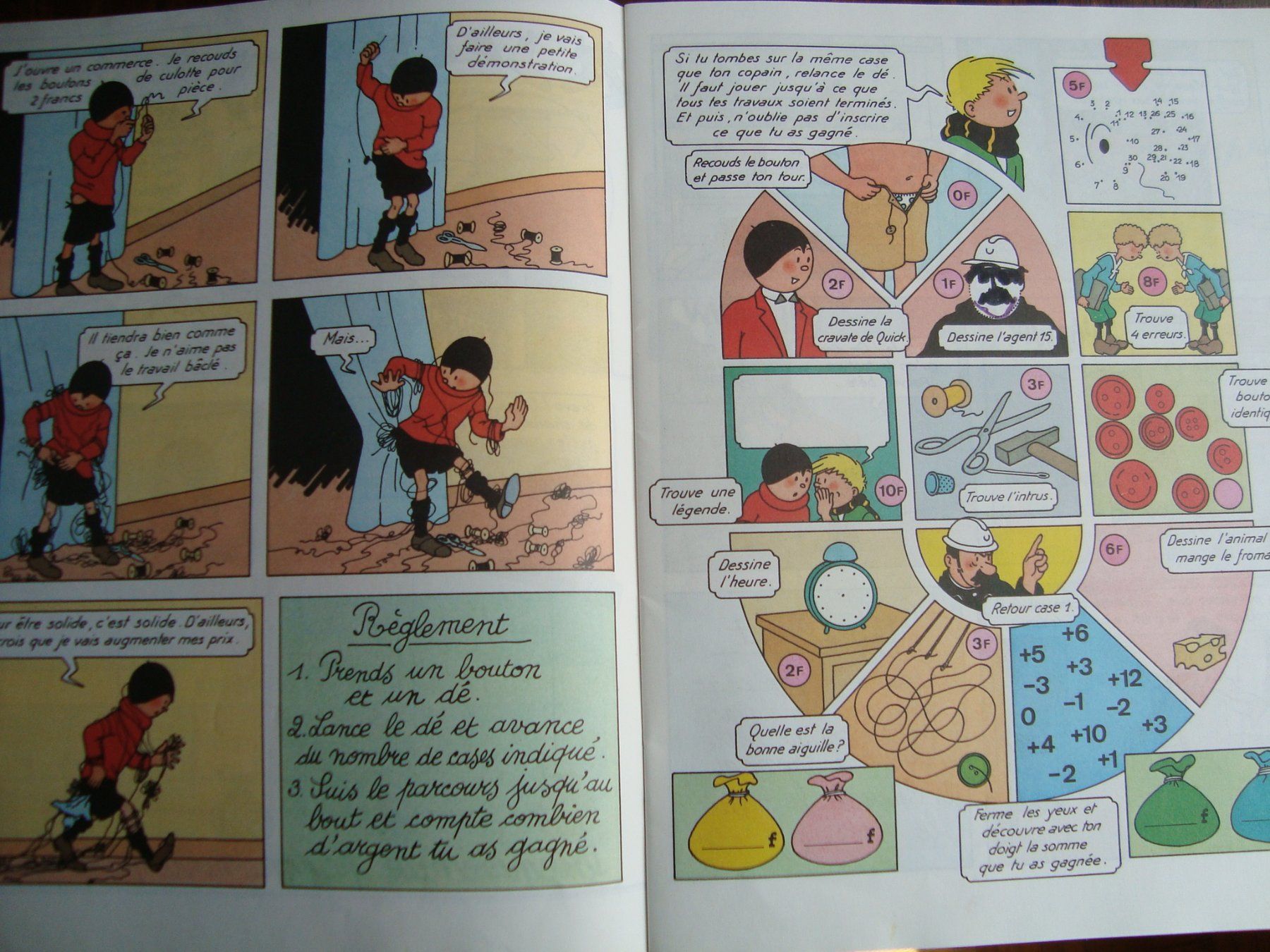 Libri: Jouez avec Quick & Flupke – Nuovo (secondo la descrizione) da Fribourg venduto da ruswil007 2