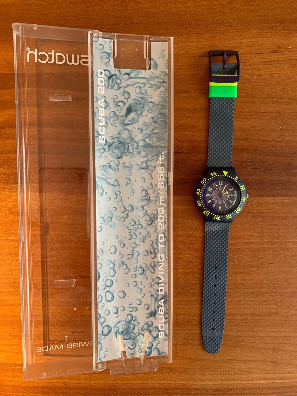Swatch Orologi: Swatch Scuba 200 – Nuovo e nell'imballaggio originale da Udligenswil venduto da Trisha70 1
